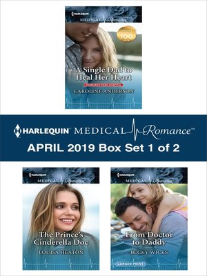 cover image of Harlequin Medical Romance April 2019, Box Set 1 of 2